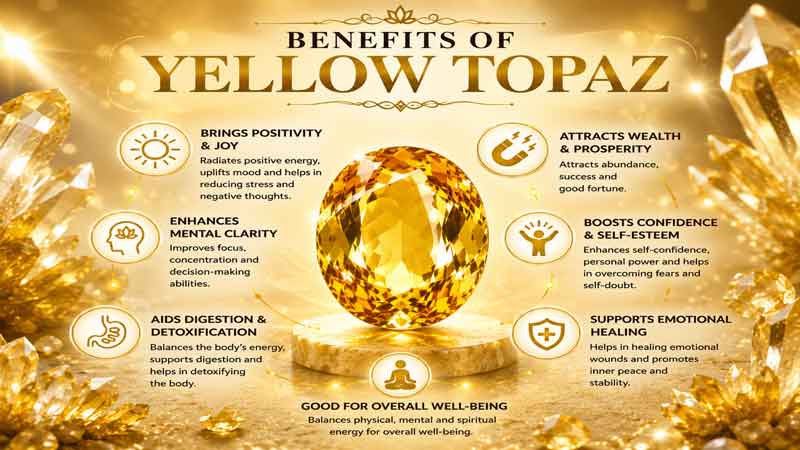 Benefits of Yellow Topaz