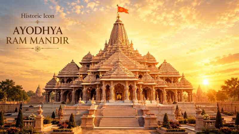 Historic Icon Ayodhya Ram Mandir