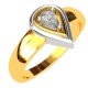 Pear American Diamond Solitaire Ring