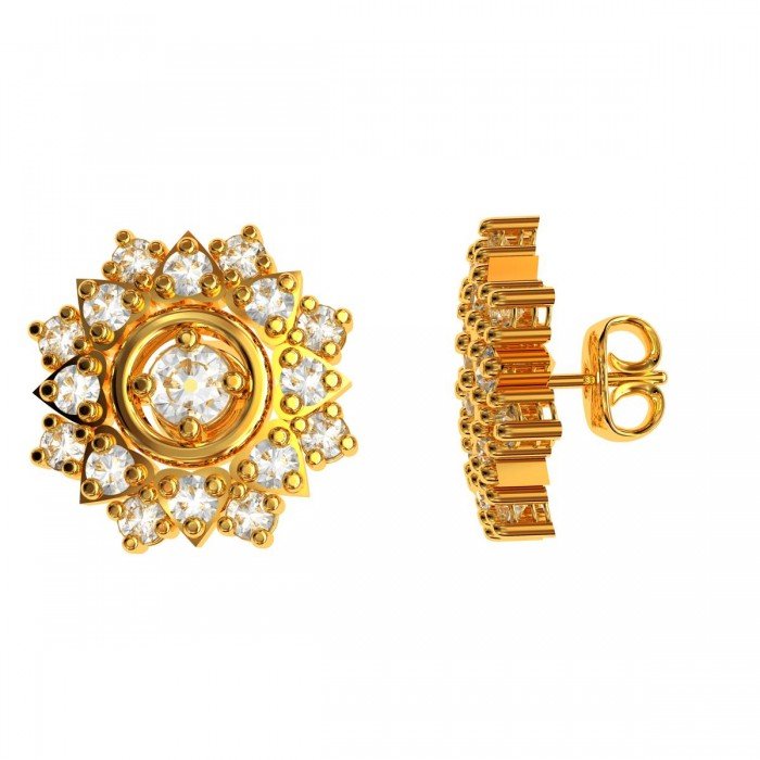 Traditional Earring Studs Gold