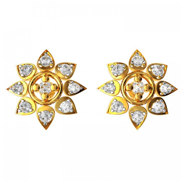 Earring Studs Gold