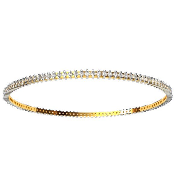 Prong Setting Diamond Bangle Prong Setting Diamond Bangle