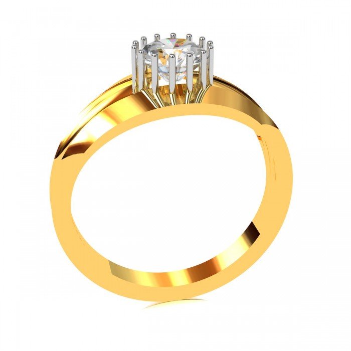 Gents Solitaire Ring