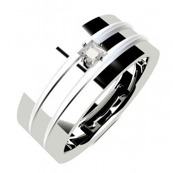 White Gold Rings for Men