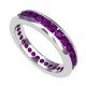 Amethyst Band Ring