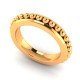 Ball Gold Band Ring