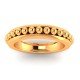 Ball Gold Band Ring