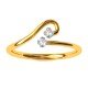 American Diamond Ring For Girl