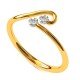 American Diamond Ring For Girl