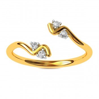 Serpentes American Diamond Ring