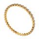 Zig Zag Diamond Marquise Bangle