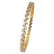 Zig Zag Diamond Marquise Bangle