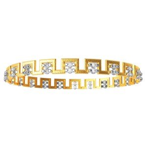 Indian American Diamond Bangle