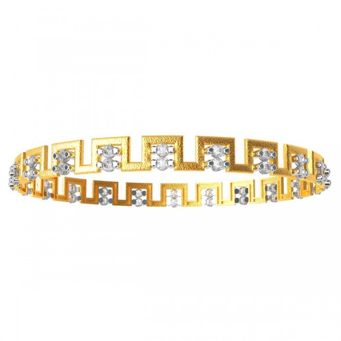 Indian American Diamond Bangle