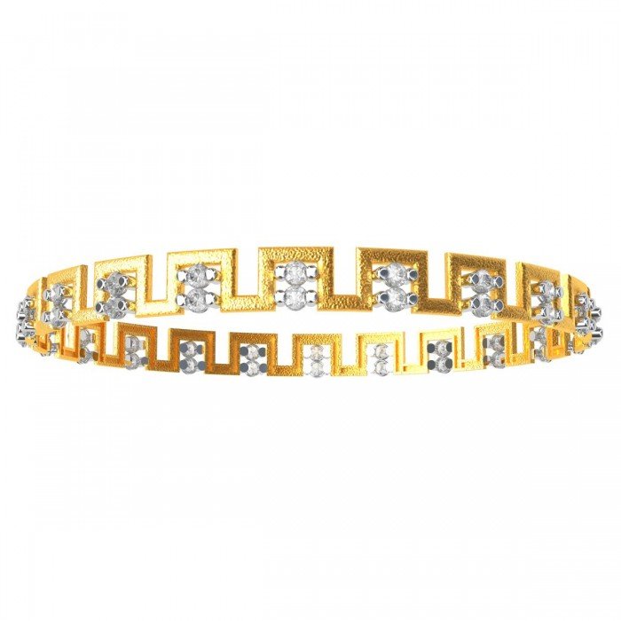 Indian American Diamond Bangle