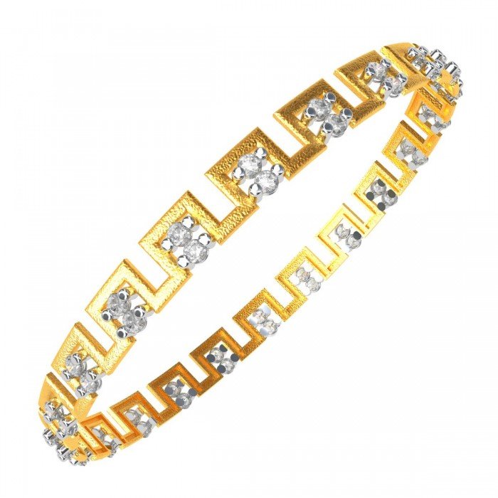 Indian American Diamond Bangle