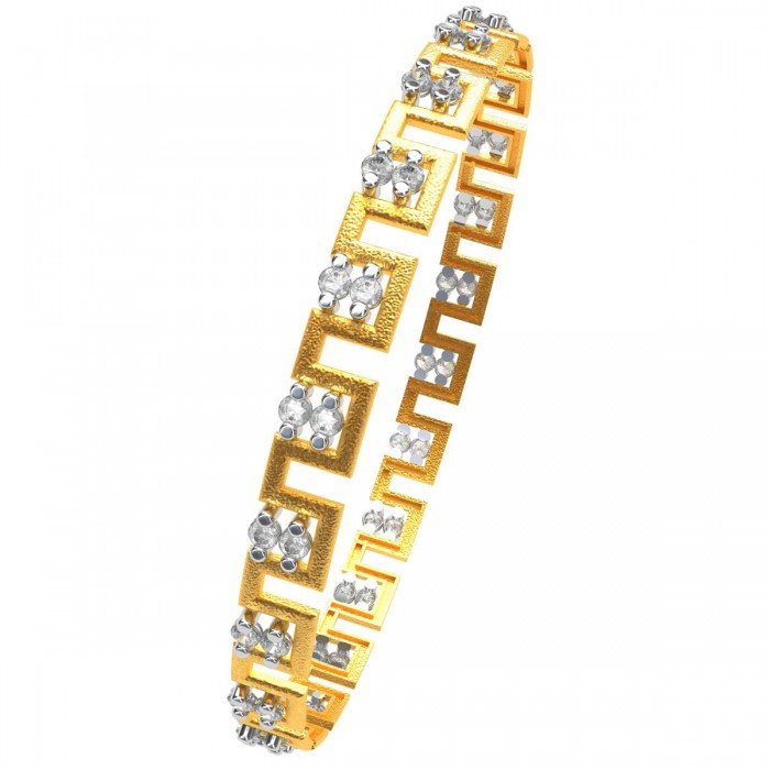 Indian American Diamond Bangle