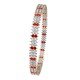 Ruby CZ Diamond Indian Bangle