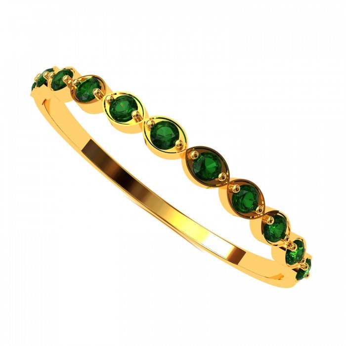 Stylish Emerald Ring