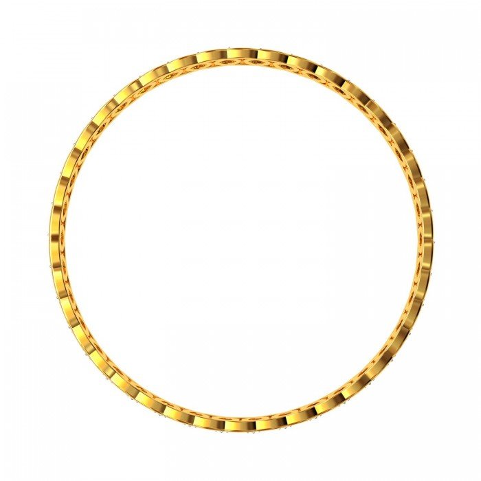 Latest Gold American Diamond Bangle