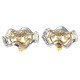 Baguette Cut American Diamond Stud Earring