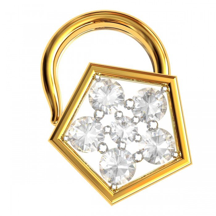 Nose Pin Gold for Women