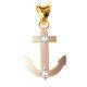 Anchor American Diamond Pendant