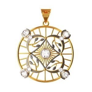 Fashion Designer American Diamond Pendant