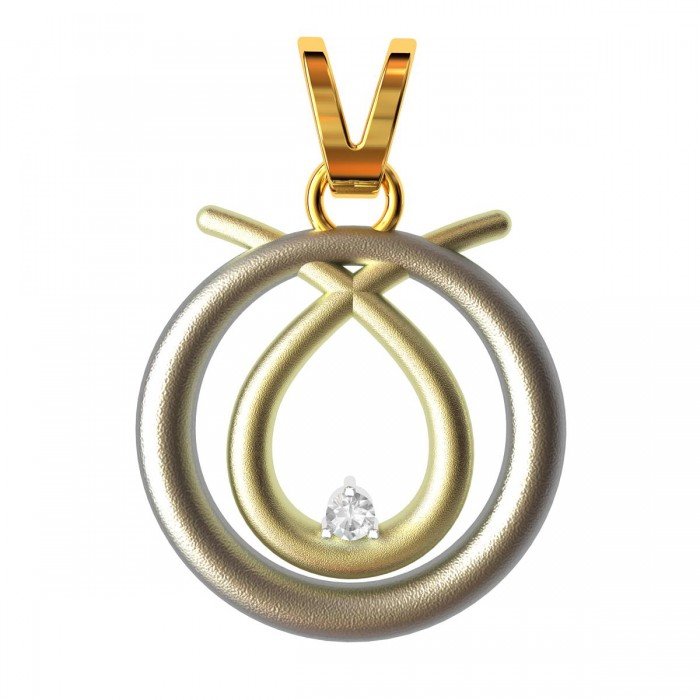 Online American Diamond Pendant