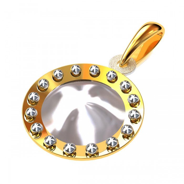 Gold Pearl Locket