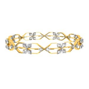 Fashionable Diamond Bangle