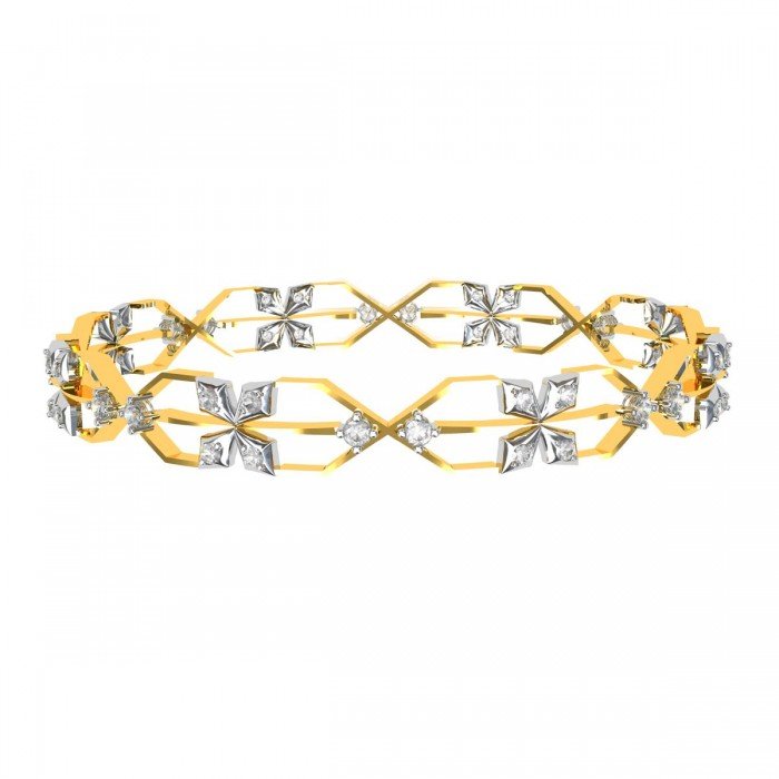 Fashionable Diamond Bangle