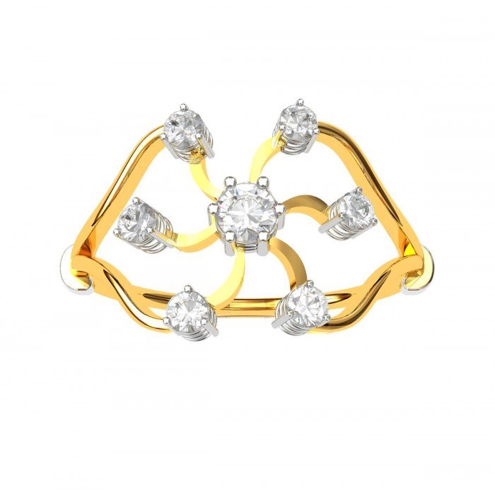 Tawaik Lip American Diamond Ring
