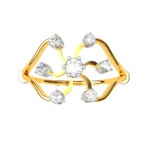Tawaik Lip American Diamond Ring