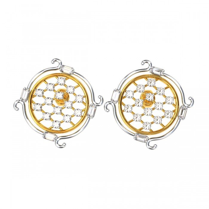 Ladies Gold Earrings