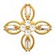 Baguette Stud Earring