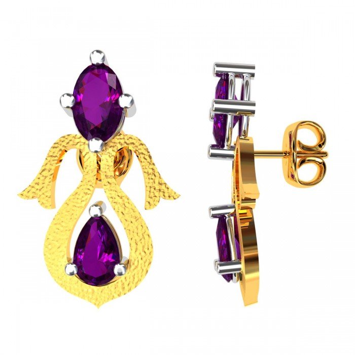 Amethyst Earring