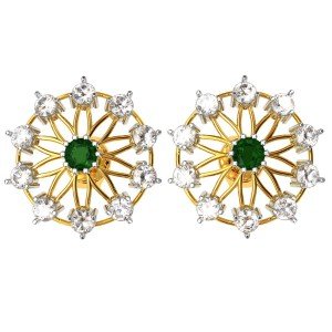 Real Emerald Earrings