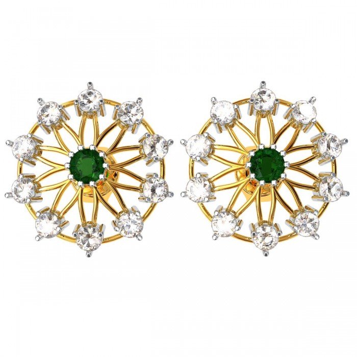 Real Emerald Earrings