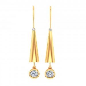 American Diamond Dangling Earring