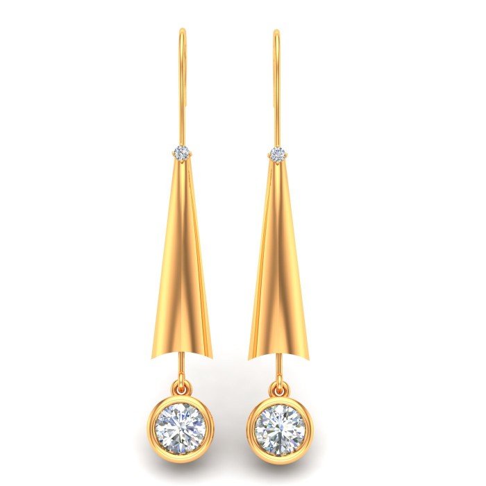 American Diamond Dangling Earring