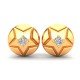 Single American Diamond Stud Earring