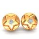 Single American Diamond Stud Earring