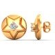Single American Diamond Stud Earring