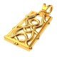 Pipe Gold Pendant