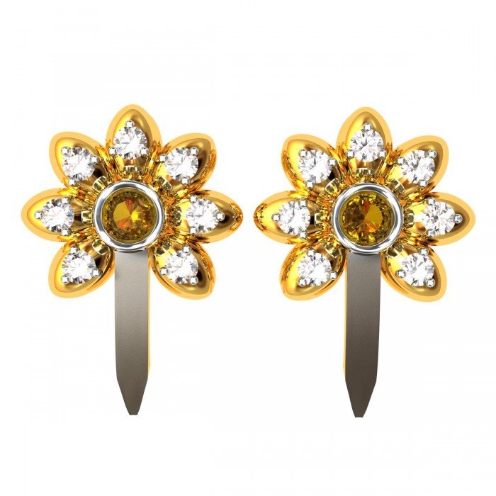 Fashion Designing Citrine Earring