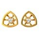 Three Stone American Diamond Earring