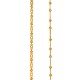 Flat Gold Jali Chain