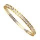 Fasionable Single Line Diamond Bangle