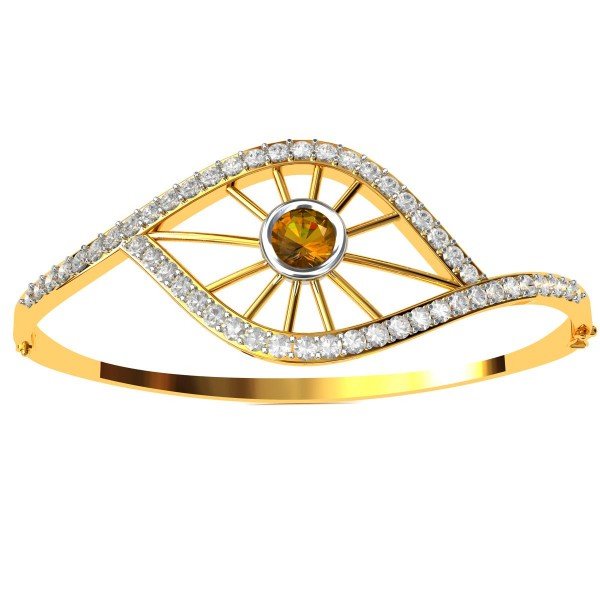 Citrine Diamond Marquise Bracelet Citrine Diamond Marquise Bracelet